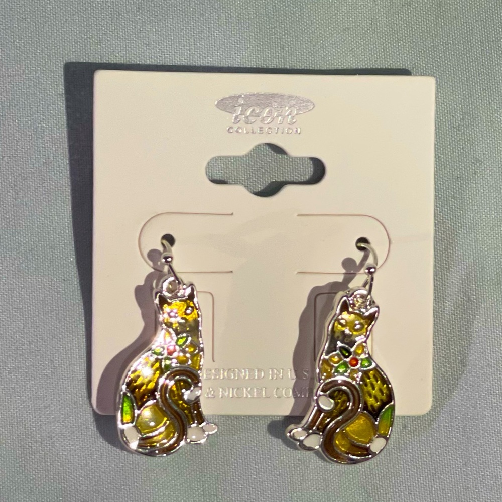 Cat Earrings